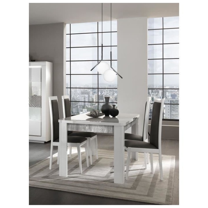Table a manger - 4 places - Rectangulaire - Cesena - 180 x 90 x 78 cm