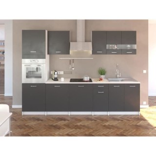 EXTRA Cuisine complete avec colonne four et plan de travail inclus L 3