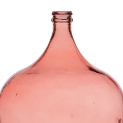 Bouteille Décorative 36,5 x 36,5 x 56 cm Rose verre recyclé