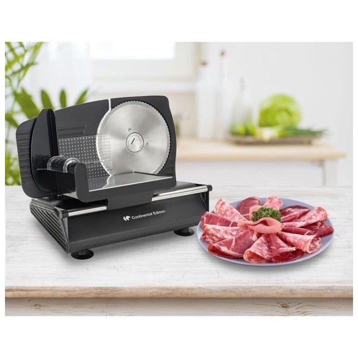 Trancheuse électrique Noir CONTINENTAL EDISON TE150T