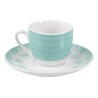 Lot de tasses avec soucoupes Porcelaine 6 Pièces