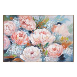 Cadre Toile Fleurs 120 x 5...