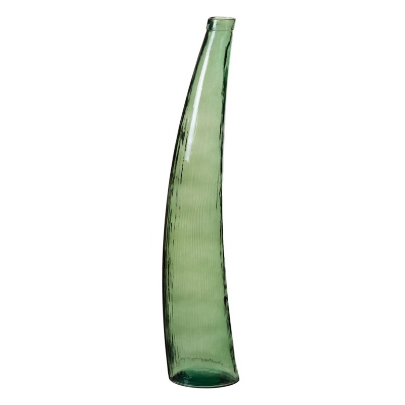 Vase 20 x 20 x 100 cm Vert verre