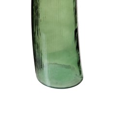 Vase 20 x 20 x 100 cm Vert verre