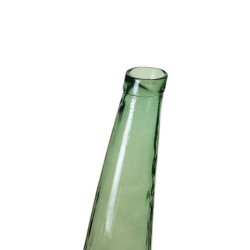 Vase Vert verre 20 x 20 x 120 cm