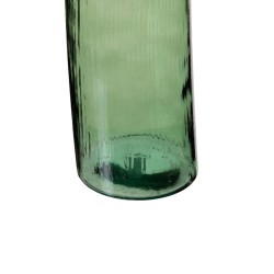 Vase Vert verre 20 x 20 x 120 cm