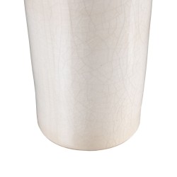 Vase 16,5 x 16,5 x 40,5 cm Céramique Beige