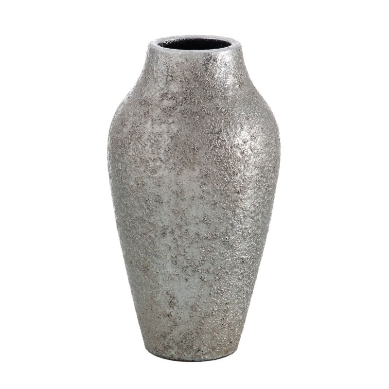 Vase Céramique Argent 19 x 19 x 30 cm