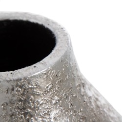 Vase Céramique Argent 19 x 19 x 30 cm