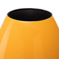 Vase 21,5 x 21,5 x 36 cm Céramique Jaune