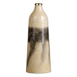 Vase Verre Gris Crème 15 x...