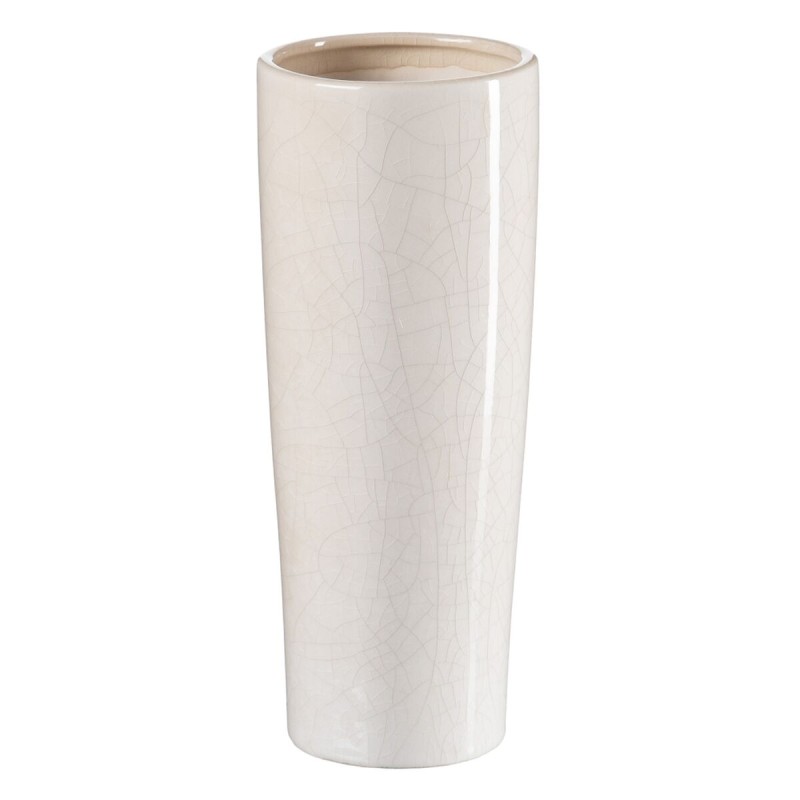 Vase 13 x 13 x 33 cm Céramique Beige