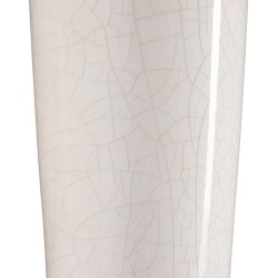 Vase 13 x 13 x 33 cm Céramique Beige