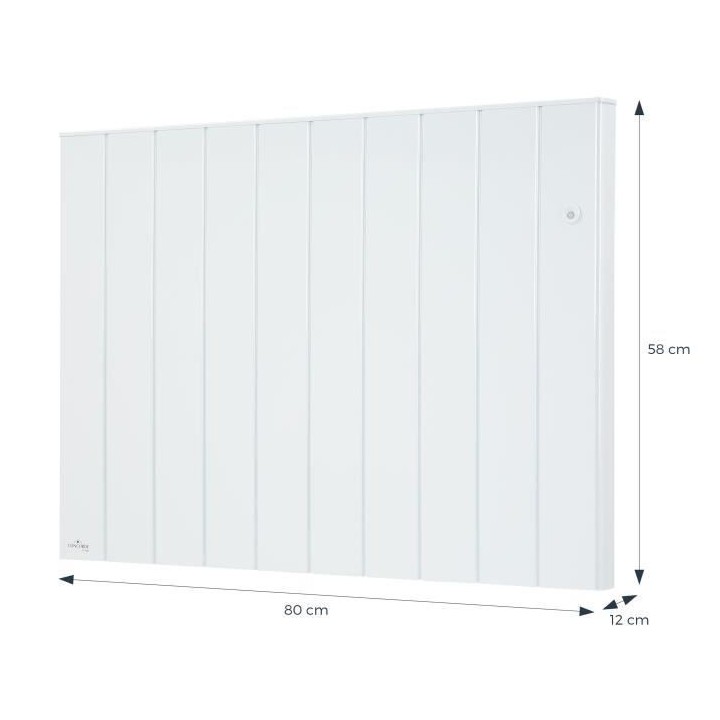 CONCORDE Arkadi Plus 2000 watts Radiateur a véritable inertie réfrac