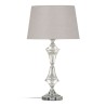 Lampe de bureau 32 x 32 x 57 cm Verre Argent