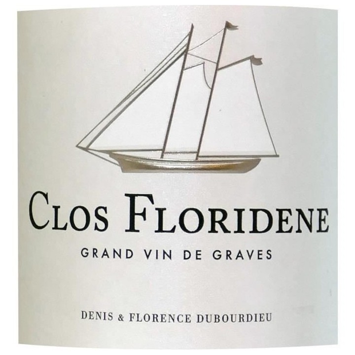 Clos Floridene 2018 Graves - Vin blanc de Bordeaux