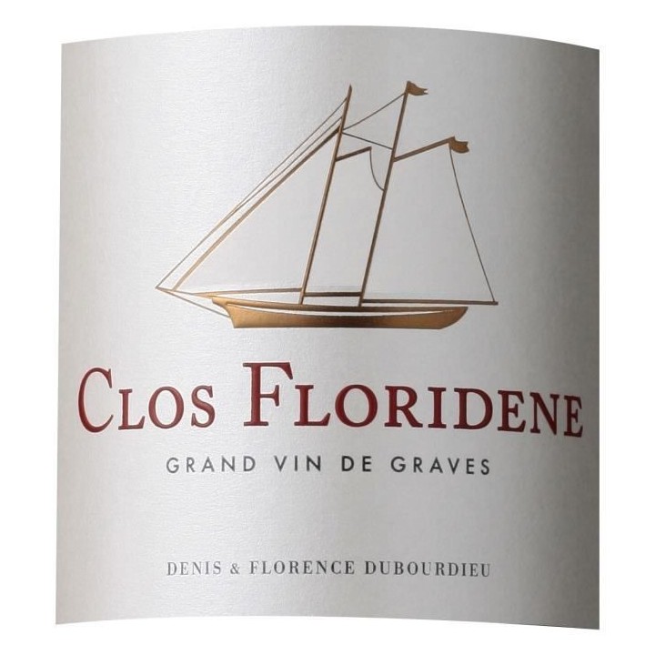 Clos Floridene 2018 Graves - Vin rouge de Bordeaux