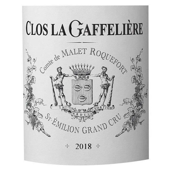 Clos La Gaffeliere 2018 Saint-Emilion Grand Cru - Vin rouge de Bordeau