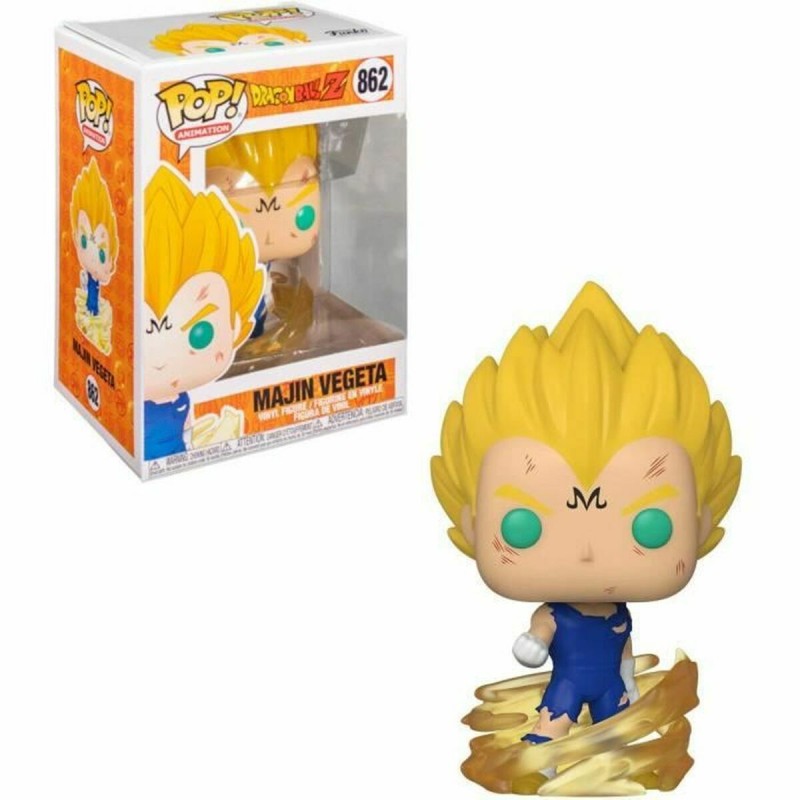 Figurine Décorative Dragon Ball Z: Majin Vegeta Funko Pop! 48603 Autocollants