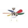 Ventilateur de Plafond Orbegozo CC-20132 Multicouleur 55 W