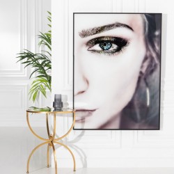 Toile Yeux 90 x 3,6 x 120 cm Visage