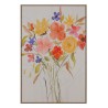 Toile Fleurs 80 x 4 x 120 cm