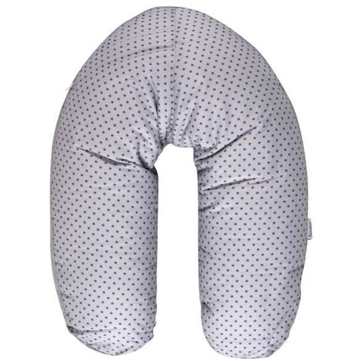 TINEO Coussin Allaitement Eponge Gris