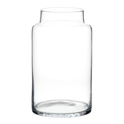 Vase Verre Transparent 18 x...