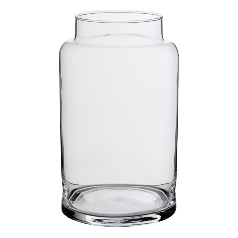 Vase Verre Transparent 17 x 17 x 30 cm