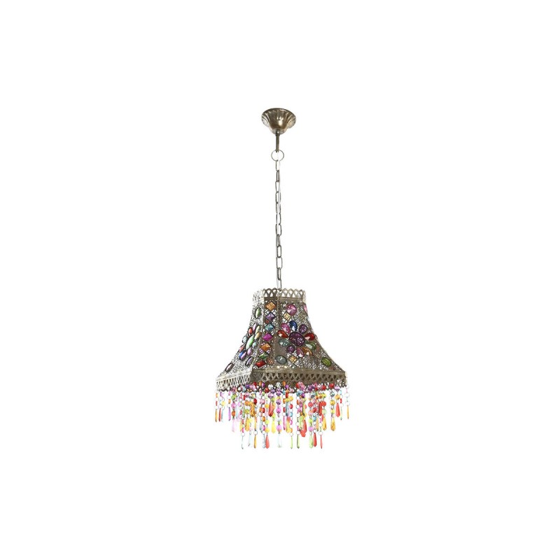 Suspension DKD Home Decor Métal Cuivre Multicouleur 40 W 50 W 28 x 28 x 30 cm