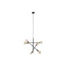 Suspension DKD Home Decor 60 x 52 x 50 cm Noir Doré Métal 50 W