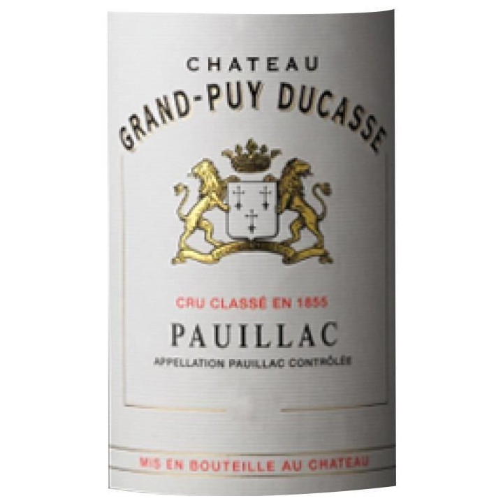 Château Grand-Puy Ducasse 2017 Pauillac - Vin rouge de Bordeaux