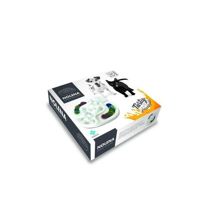M PETS Tasty Nolena Gamelle anti glouton interactive pour chien - 500