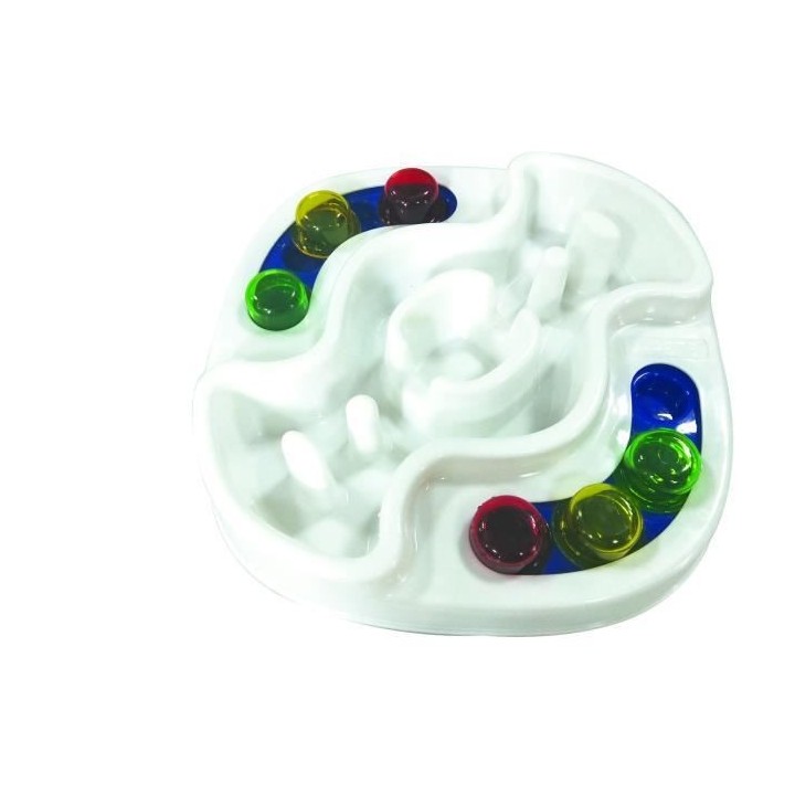 M PETS Tasty Nolena Gamelle anti glouton interactive pour chien - 500