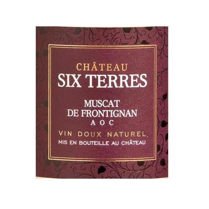 Château Six Terres Muscat de Frontignan 75 cl