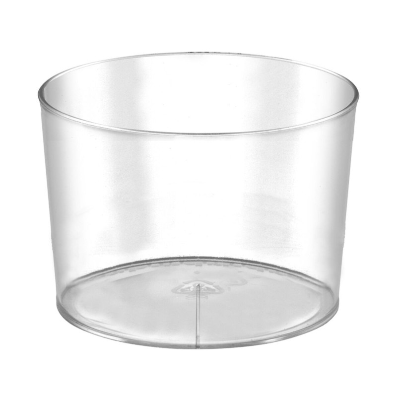 Lot de verres réutilisables Algon Bas Transparent 230 ml Plastique 5 Unités