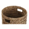 Set de basket DKD Home Decor Naturel Fibre naturelle Boho 42 x 42 x 43 cm