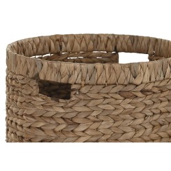 Set de basket DKD Home Decor Naturel Fibre naturelle Boho 42 x 42 x 43 cm