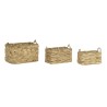 Set de basket DKD Home Decor 49 x 30 x 35 cm Métal