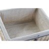 Set de basket DKD Home Decor 48 x 38 x 13 cm Polyester Spirales (5 Unités)