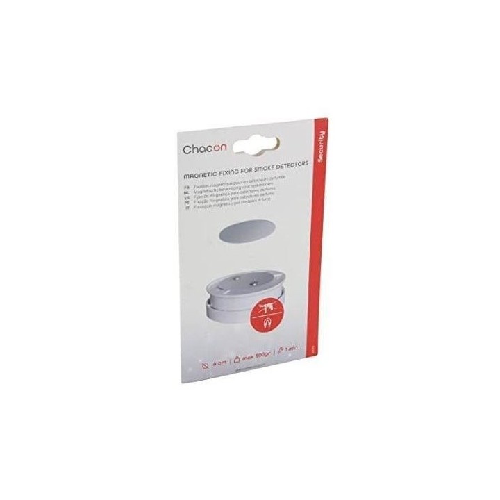CHACON - Fixation magnétique pour détecteur de fumée