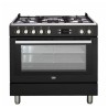 Cuisinière à Gaz BEKO GM15310DB Noir