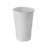 Lot de verres réutilisables Algon Blanc 300 ml 50 Unités