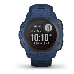 GARMIN Instinct Solar Montre connectée, Tidal Blue