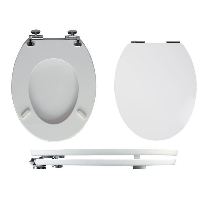 WIRQUIN - Abattant casual line diplomat white