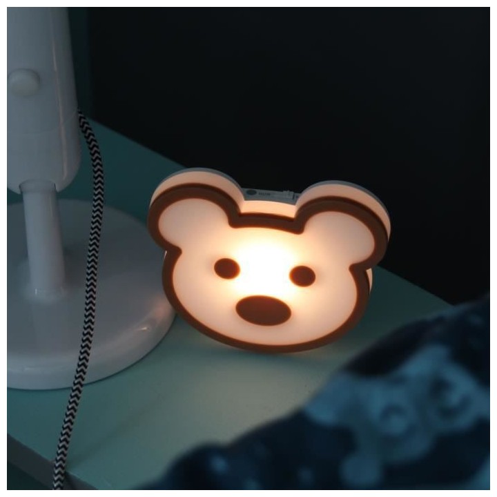 Veilleuse Nounours sur batterie