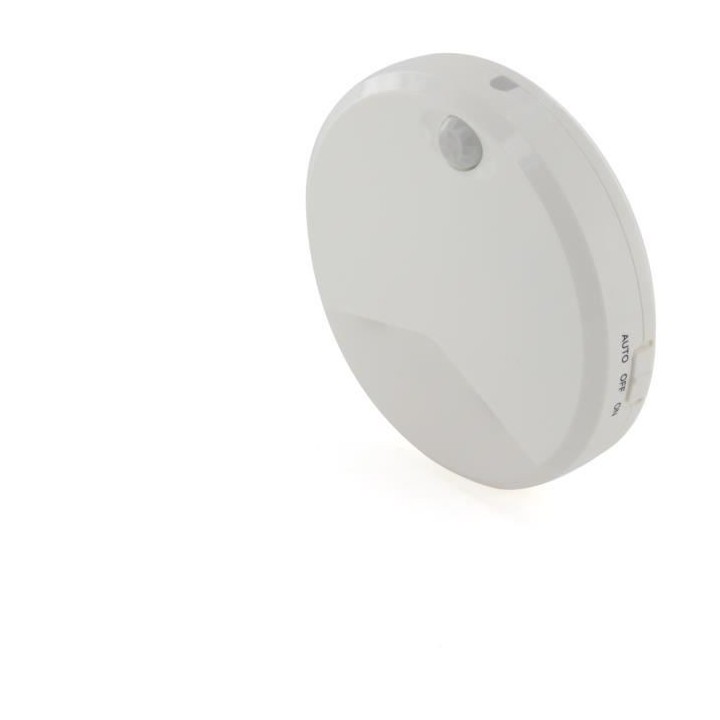 Veilleuse fixe avec détection de mouvement sur batterie