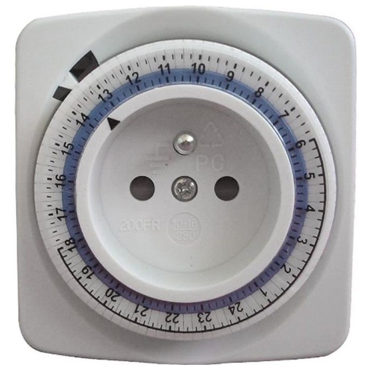 CHACON Programmateur mécanique carré