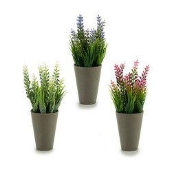 Plante décorative Fleur Plastique 12 x 22 x 12 cm (12 Unités)