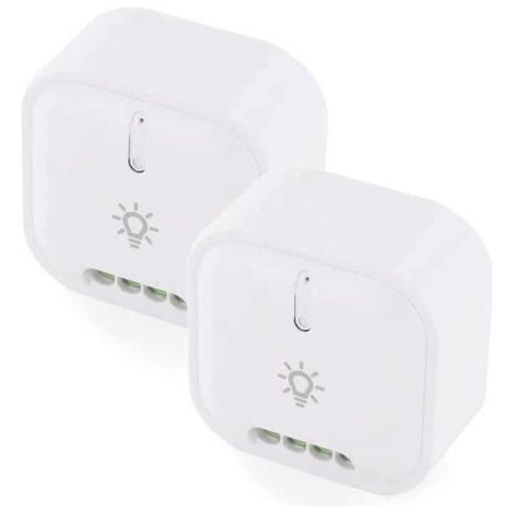 CHACON Set de 2 modules éclairage On/Off (1000W) - DiO 1.0